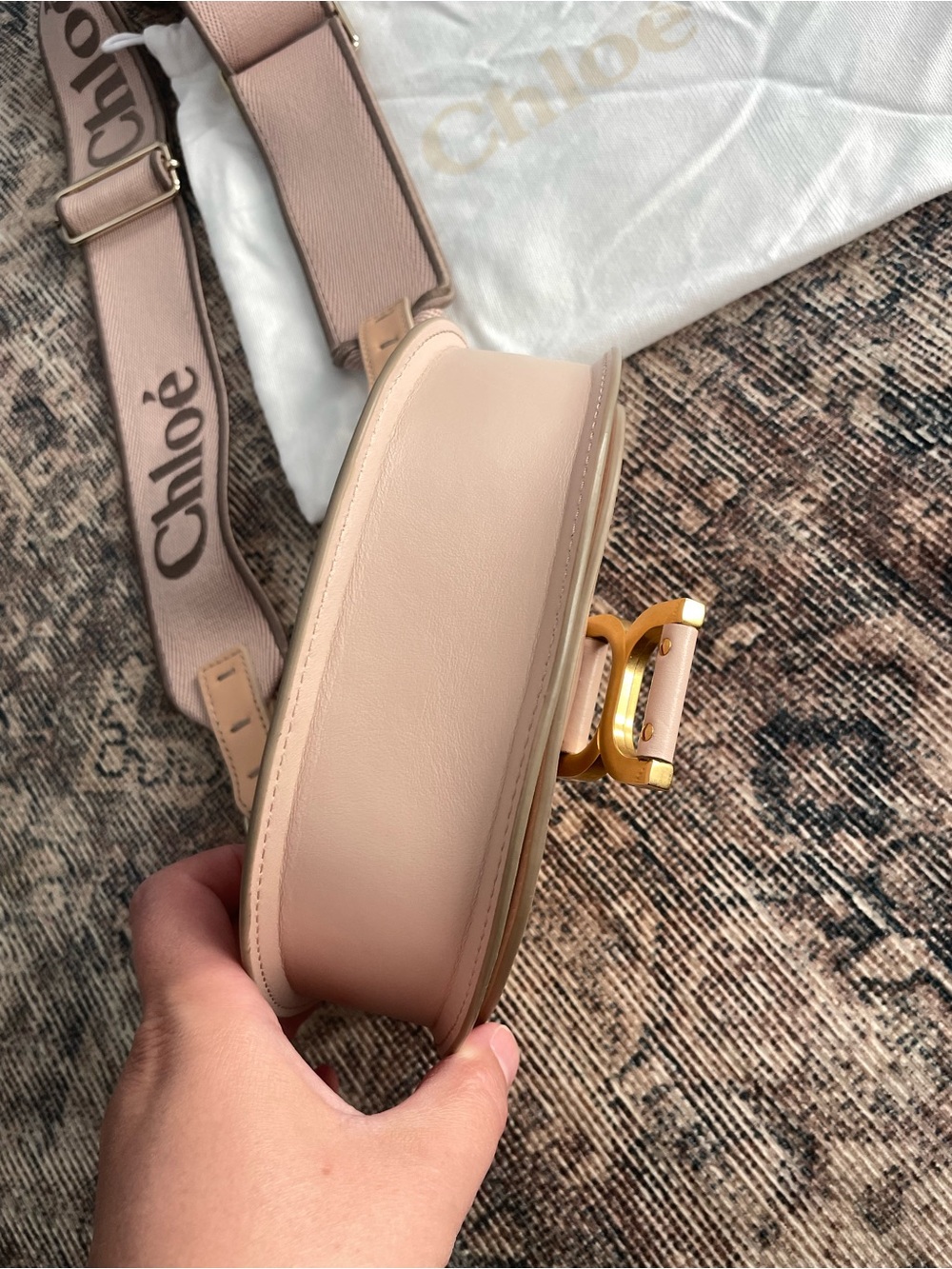 Chloé Marcie Mini Flap Crossbody Bag - Picture 8 of 9